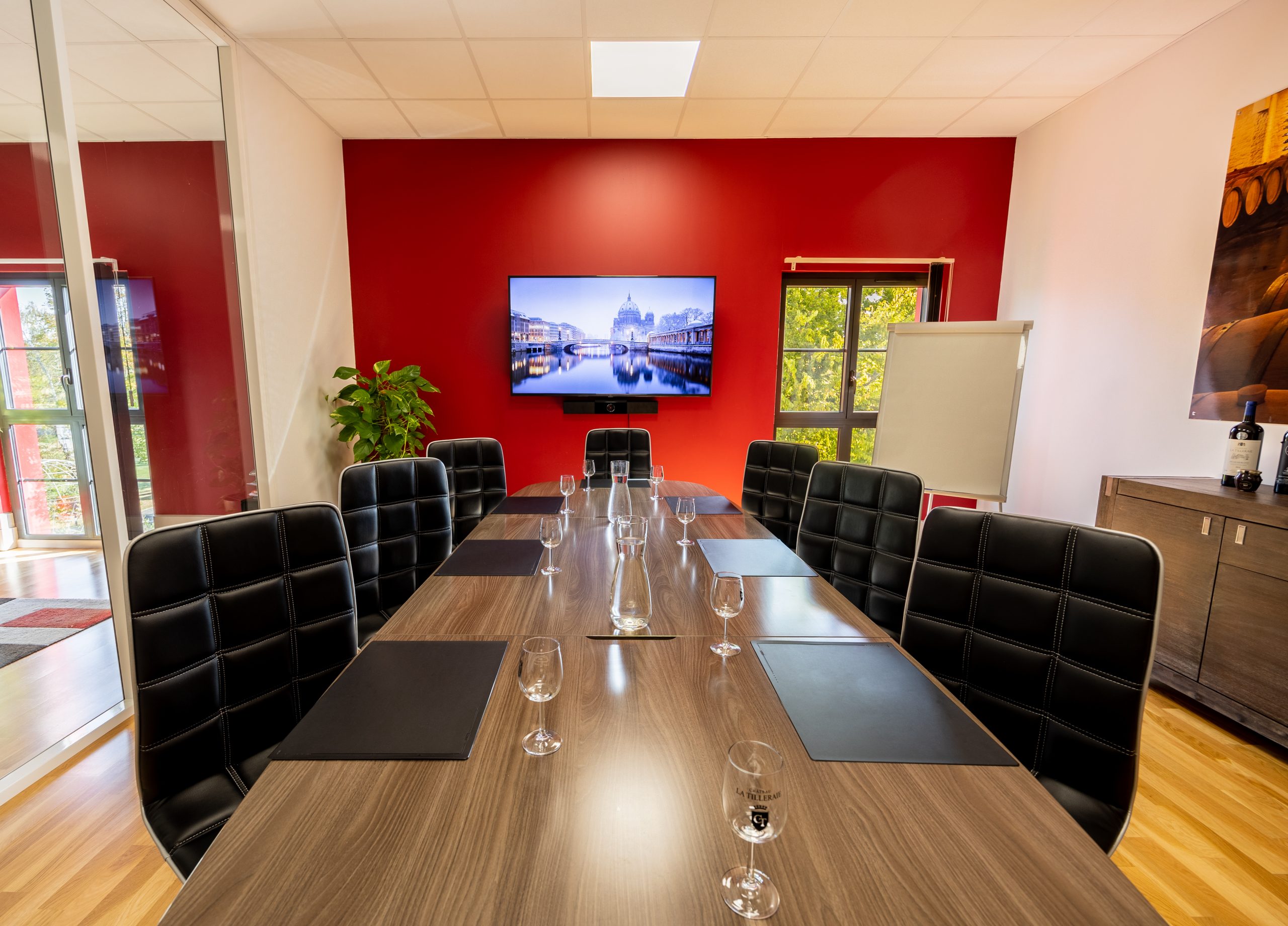Salle de réunion équipée