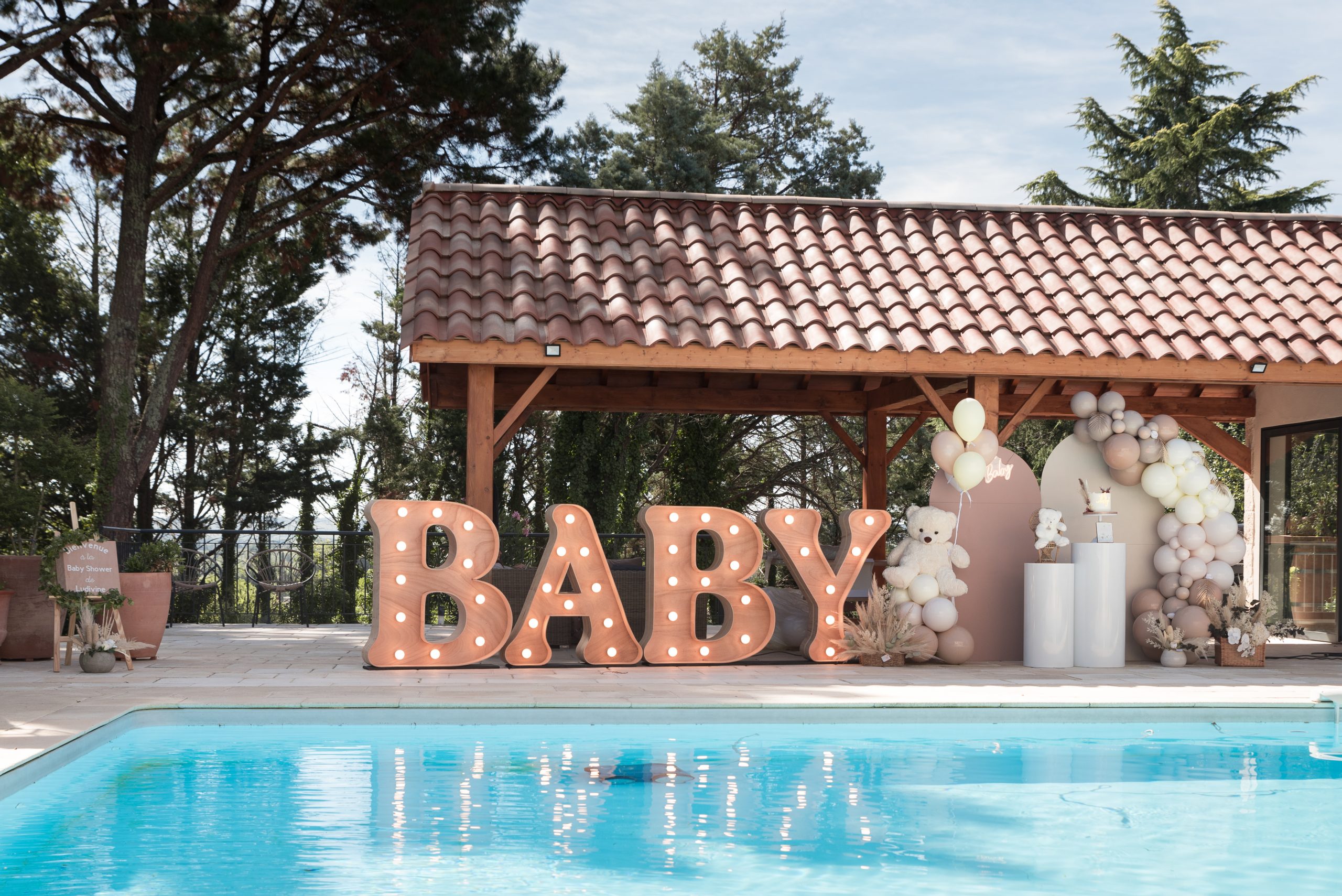 Baby shower au Château La Tilleraie